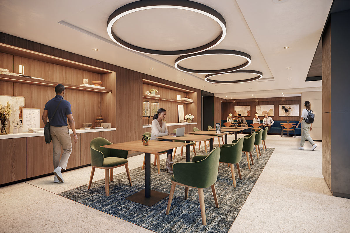 The Commons Tenant Amenity Space at One Madison